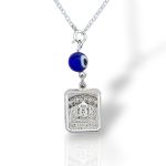 Φυλαχτό Αγ. Νικόλαος απο ασήμι 925° (code TX008247)