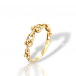 Anello in oro Giallo k14 (code S279801)