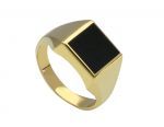 Δαχτυλίδι απο χρυσό κ14 με όνυχα (code S264696)