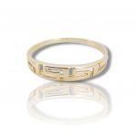 Golden ring k14 with Menander (code M2564)
