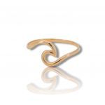 Rose gold ring k14 ring  (code M2852)