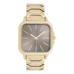 Gold coloured OOZOO watch with stainless steel bracelet - C11606