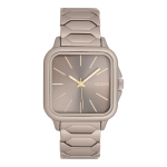 Taupe OOZOO watch with stainless steel bracelet - C11608