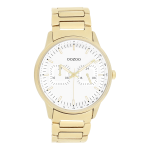 Gold coloured OOZOO watch with stainless steel bracelet - C11623