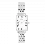 OSilver coloured OOZOO watch with stainless steel bracelet - C20410