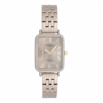 Taupe OOZOO watch with stainless steel bracelet - C20412