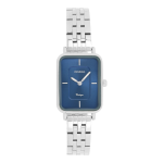 Silver coloured OOZOO watch with stainless steel bracelet - C20417