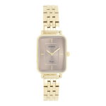 Gold coloured OOZOO watch with stainless steel bracelet - C20419