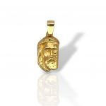 Ciondolo con Volto di Cristo in Oro 14K (Μ2956)