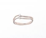 White gold ring k14 (code S236959)