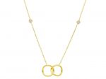 Golden necklace k9 (code S250577)