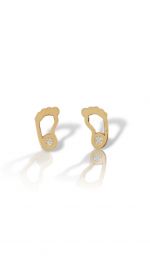 Gold earrings 9k (code AG2839)