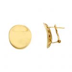 Golden earrings 14k (code S240930)