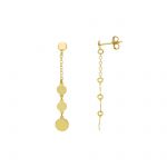 Orecchini pendenti in oro giallo k9 (code S241662)