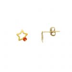 Golden Stars earrings 9k (code S278947)