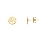 Golden earrings 14k (code S279281)