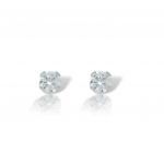 White Gold earrings 14k (code AG2938)