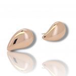Rose gold earrings 14k (code SM2653)