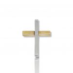 Golden cross k14 and whte gold details (code H1690)