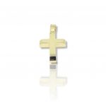 Yellow gold cross k18 (code H2348)