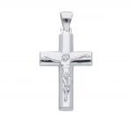 White gold cross (code S231306)