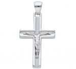 White gold cross k14 (code S231308)