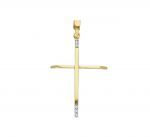 Croce in oro giallo k14   (code S250160)