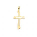 Yellow gold cross k18  (code S274003)