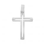 White gold cross k18 (code S277972)