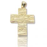 Croce in oro Giallo k14 (code H2116)