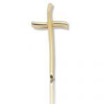 Golden sword cross k18  (code P2105)