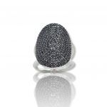 Platinum plated silver  925° ring(code FC000842)