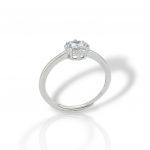 Platinum plated silver 925° ring (code FC006854)