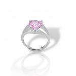 Platinum plated silver  925°  ring (code FCM2802)