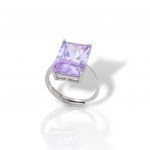 Platinum plated silver 925° ring (code FC003567)