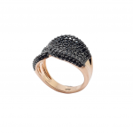 Rose gold plated silver  925° ring (code FC001241)