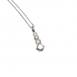 Silver 925° necklace with zircon codeAM1963