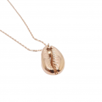 Rose gold plated silver 925° seashell necklace codeFC1928
