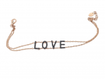 Bracciale LOVE in argento 925º dorato 