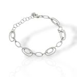 Βραχιόλι απο επιπλατινωμένο ασήμι 925 ( code SVX2301926 ) 