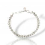 Βραχιόλι απο επιπλατινωμένο ασήμι 925 ( code SVX2402007 ) 