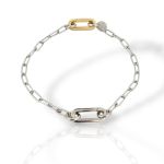 Βραχιόλι απο επιπλατινωμένο ασήμι 925 ( code SVX2500837) 