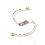 Bracciale in argento 925° dorato oro Giallo (code FC008865)