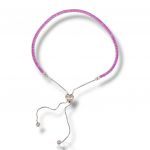 Platinum plated silver 925º riviera bracelet 2.2mm (code FCM009785)