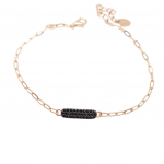 Bracciale in argento 925º dorato  (code FC004926)