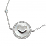 Bracciale in argento 925º rodiato   (code FC004809)