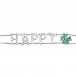 Bracciale HAPPY in argento 925º rodiato (code FC005083)