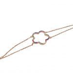 Rose gold plated silver  925º bracelet with synthetic stones (codeFC1974)