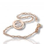 Rose Gold plated bracelet silver 925º  (code SHK1008N)