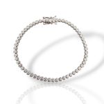 Ριβιέρα ασημένια 925° επιπλατινωμένη (code SHK1051135)